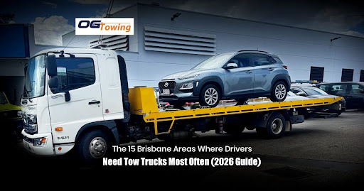 15 Brisbane Areas Where Drivers Need Tow Trucks Most Often